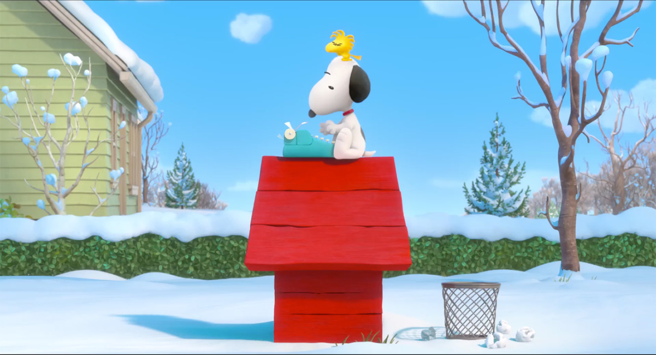 Peanuts Movie Snoopy Typewriter , HD Wallpaper & Backgrounds