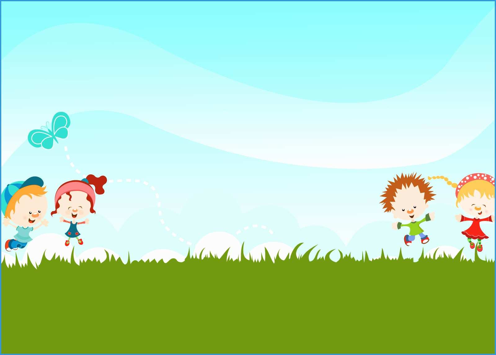 Free Child Care Powerpoint Templates Lovely Children - Preschool Kids Background , HD Wallpaper & Backgrounds