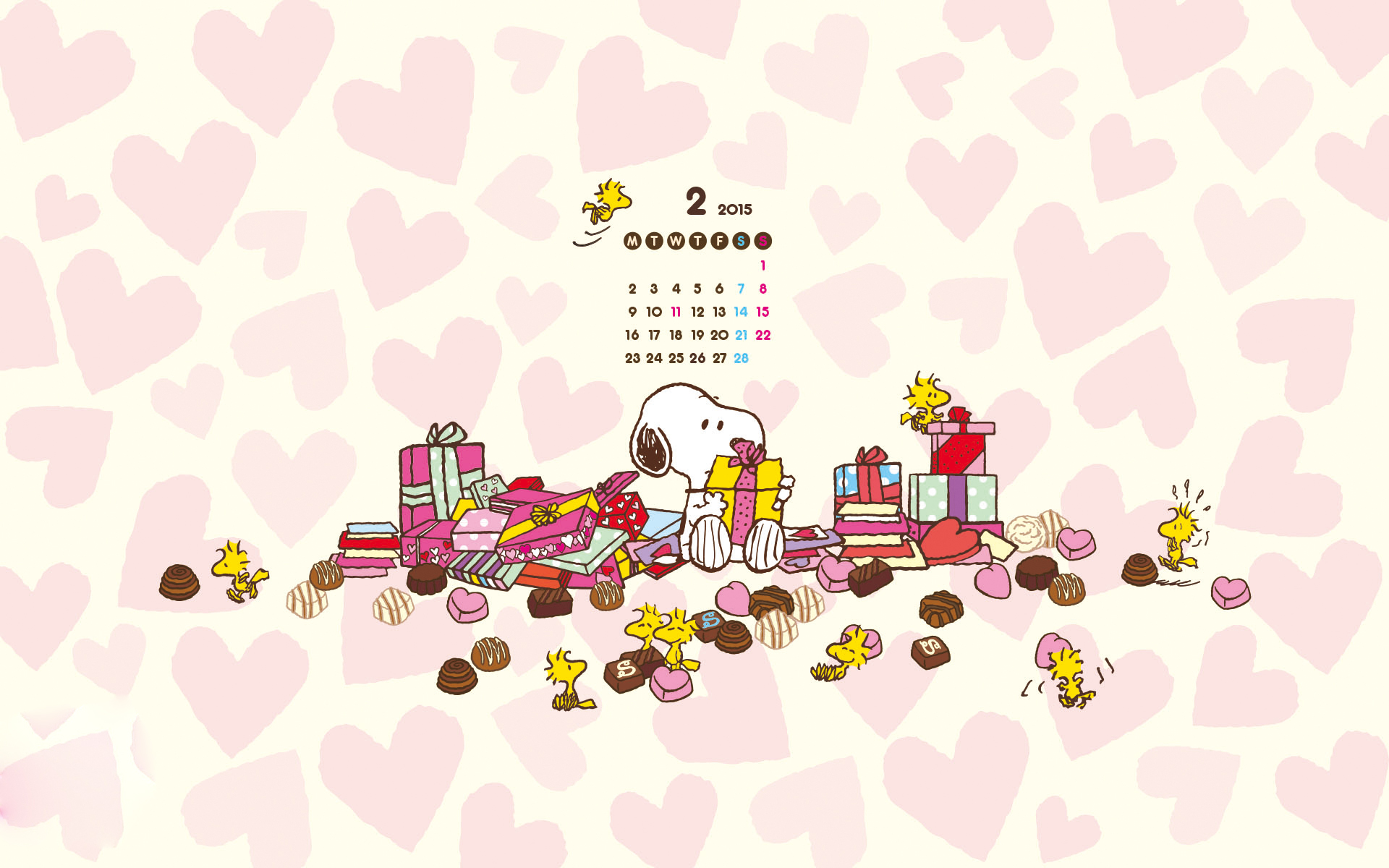Peanut Snoopy 2015 Wallpapers Hd - Snoopy Valentine Wallpapers Free , HD Wallpaper & Backgrounds