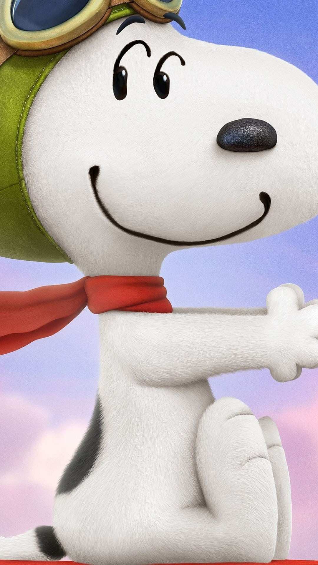 Peanuts Wallpaper For Iphone Wallpapersafari Peanuts Movie Snoopy Flying Ace Hd Wallpaper Backgrounds Download