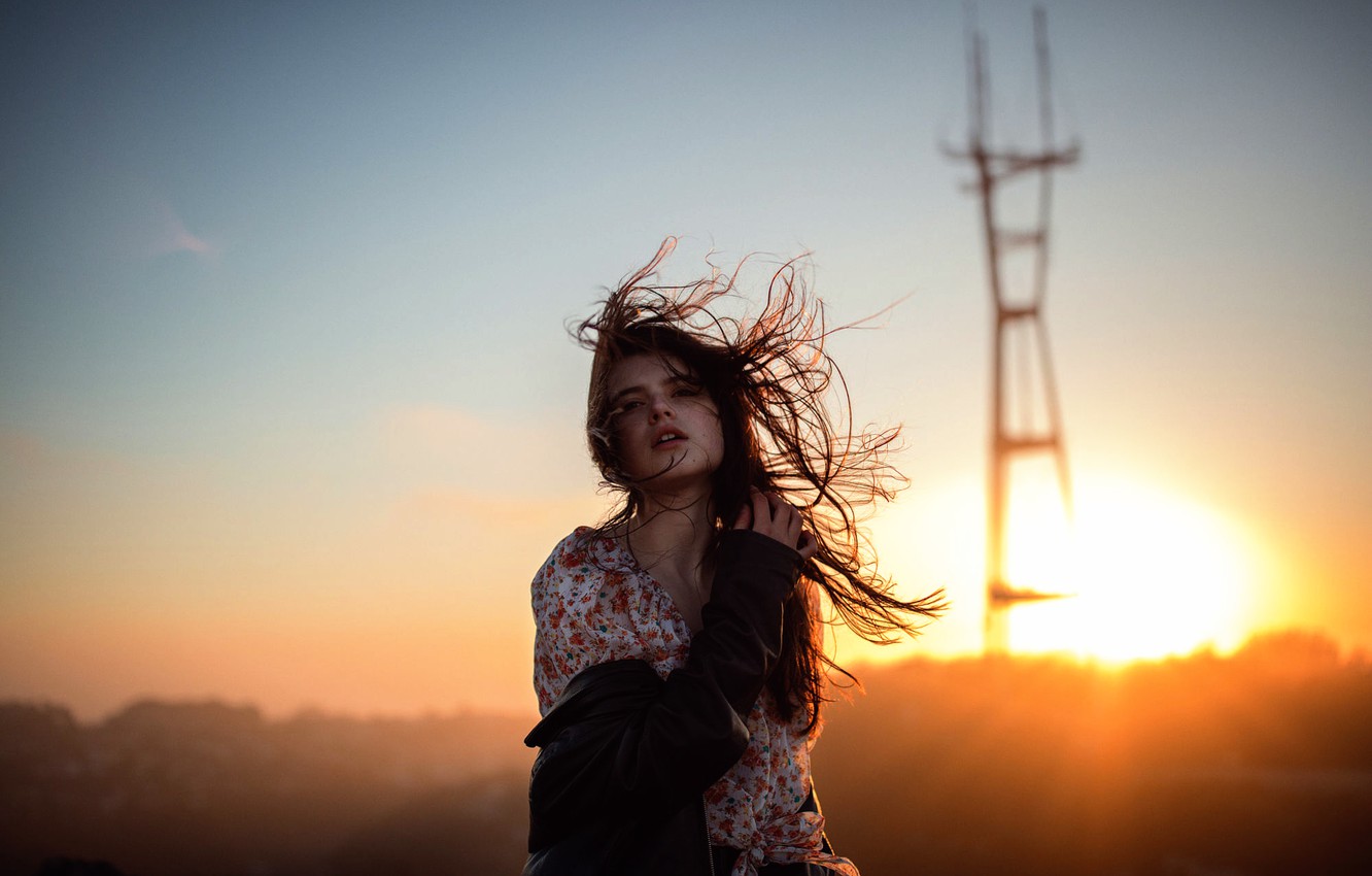 Photo Wallpaper Girl, The Sun, Hair, Based On The Movie, - Jesse Herzog Raluca Vlad , HD Wallpaper & Backgrounds
