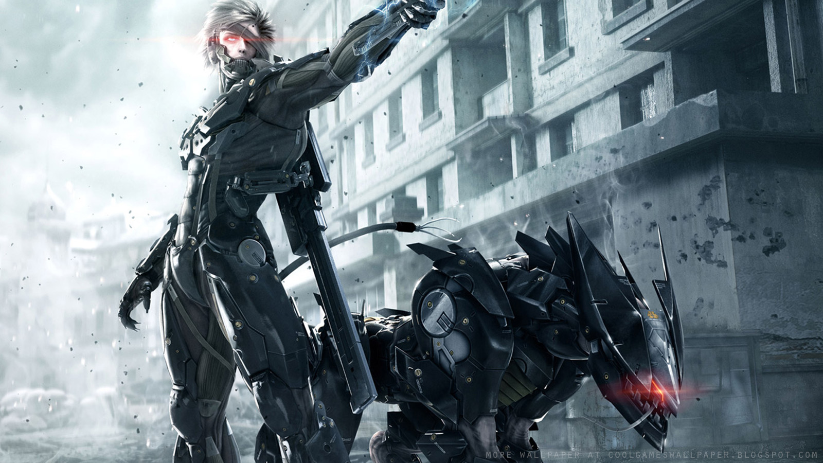 Wallpapers Id - - Game Metal Gear Rising , HD Wallpaper & Backgrounds