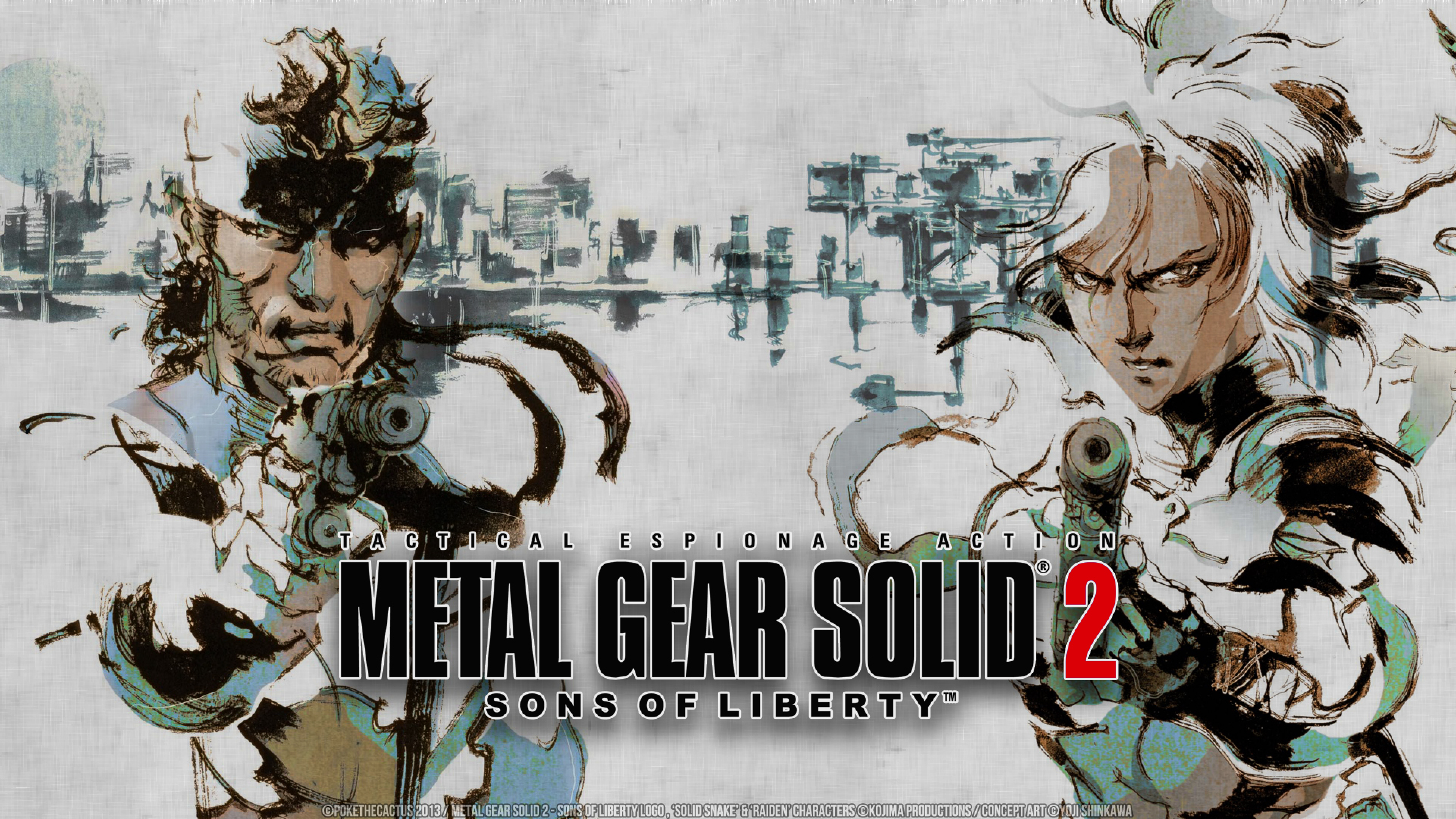 Metal Gear Solid 2 Sons Of Liberty Metal Gear Solid - Metal Gear Solid 2 , HD Wallpaper & Backgrounds