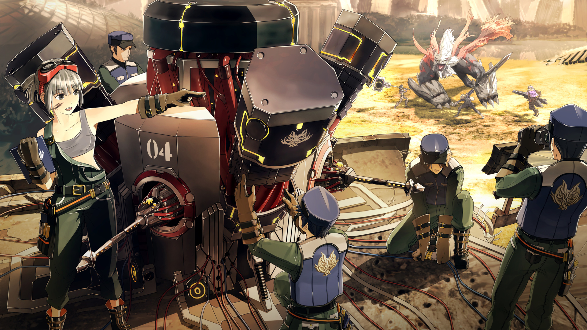 Heroes From God Eater , HD Wallpaper & Backgrounds