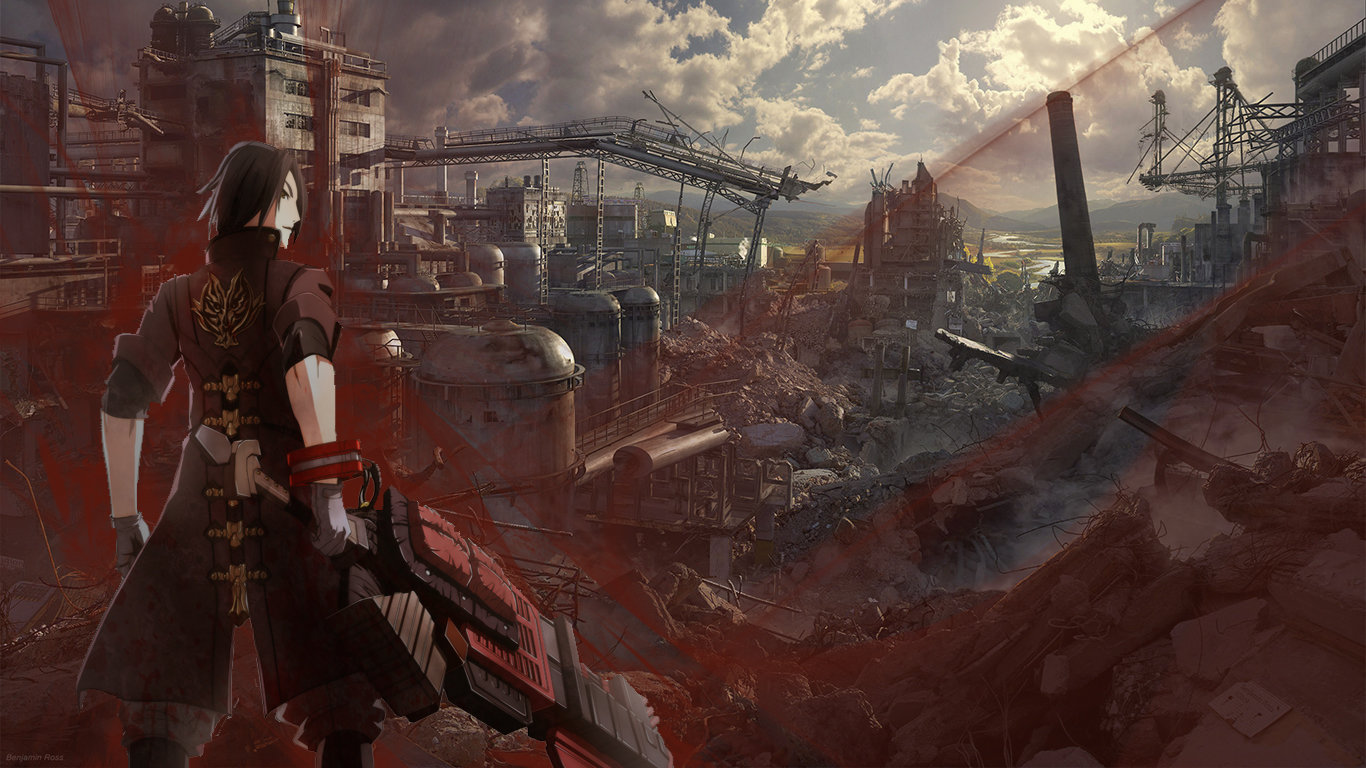 Best God Eater Background Id - 1080p Post Apocalyptic , HD Wallpaper & Backgrounds