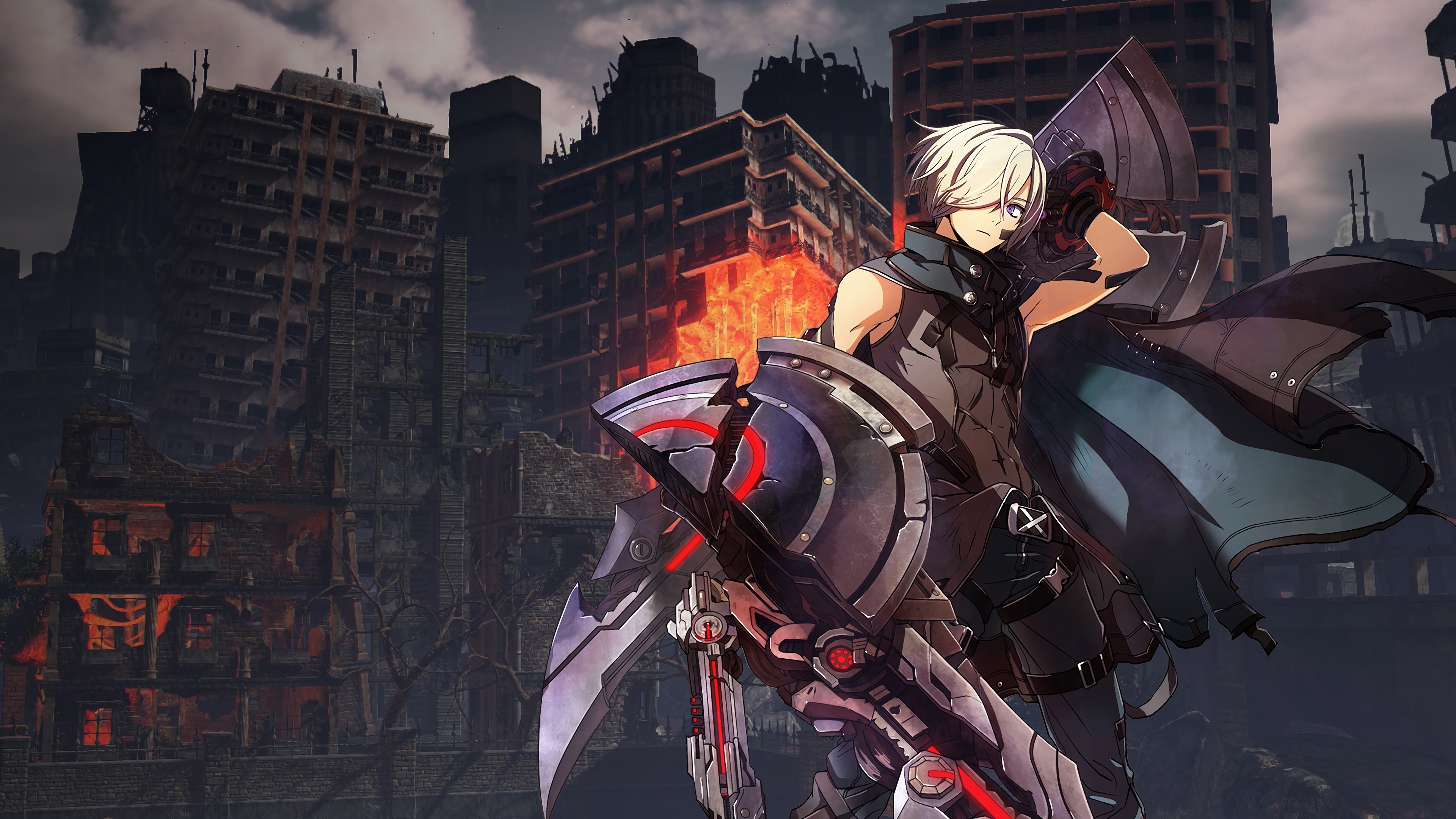 Download Original - God Eater 3 Protagonist , HD Wallpaper & Backgrounds