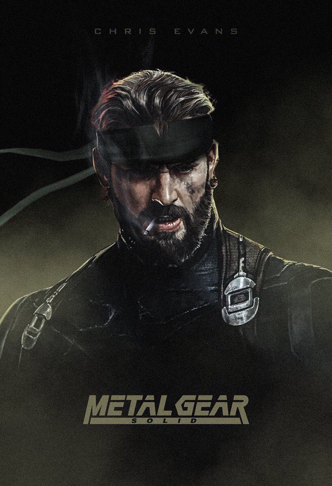 Looks Like Chris Evans Metal Gear Sol - Chris Evans Metal Gear Solid , HD Wallpaper & Backgrounds