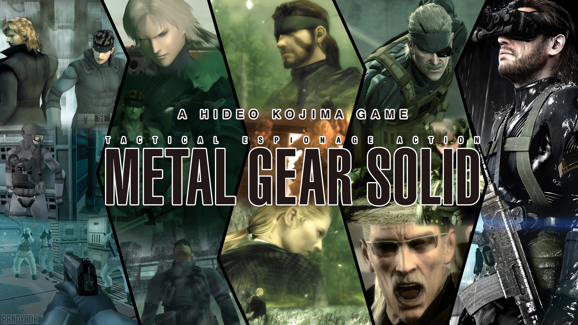 Metal Gear Solid 1 2 3 4 5 , HD Wallpaper & Backgrounds