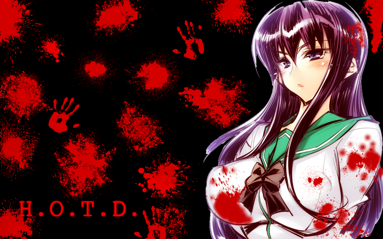 Highschool Of The Dead Wallpaper - Saeko Highschool Of The Dead , HD Wallpaper & Backgrounds