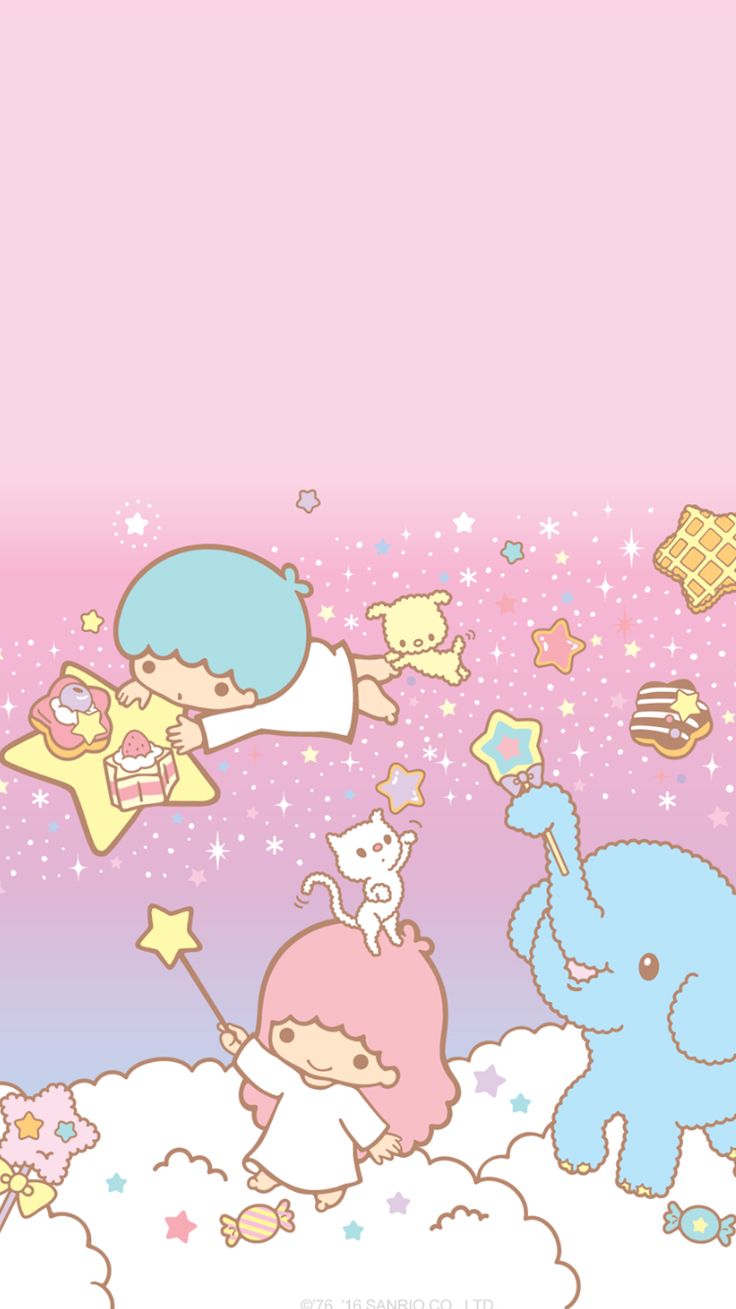 67d58 Pin By Pankeaw On Little Twin Stars Sanrio Twins - Little Twin Stars Phone , HD Wallpaper & Backgrounds