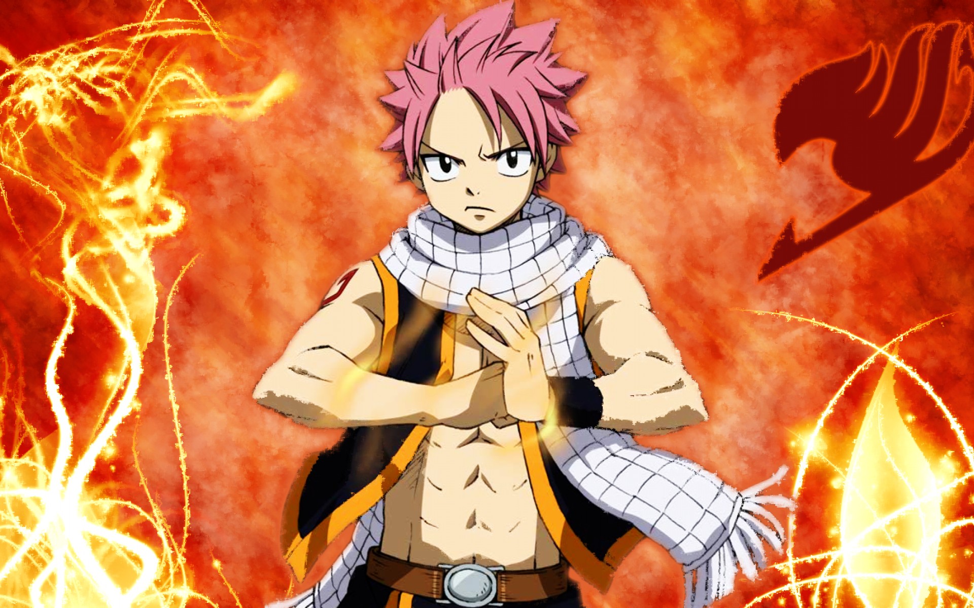 Natsu Wallpaper - Natsu Fairy Tail , HD Wallpaper & Backgrounds