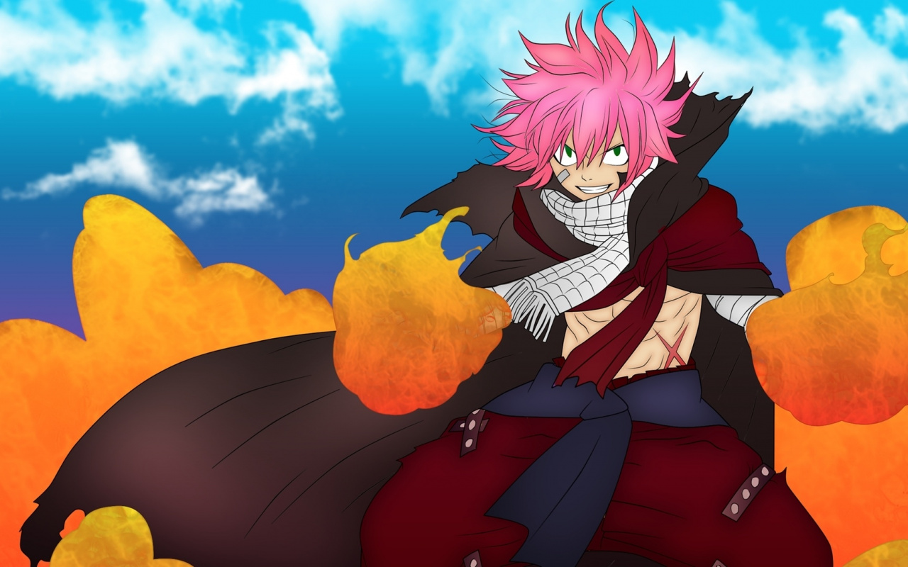 Wallpaper Anime, Natsu Dragneel - Natsu Dragneel Hd , HD Wallpaper & Backgrounds