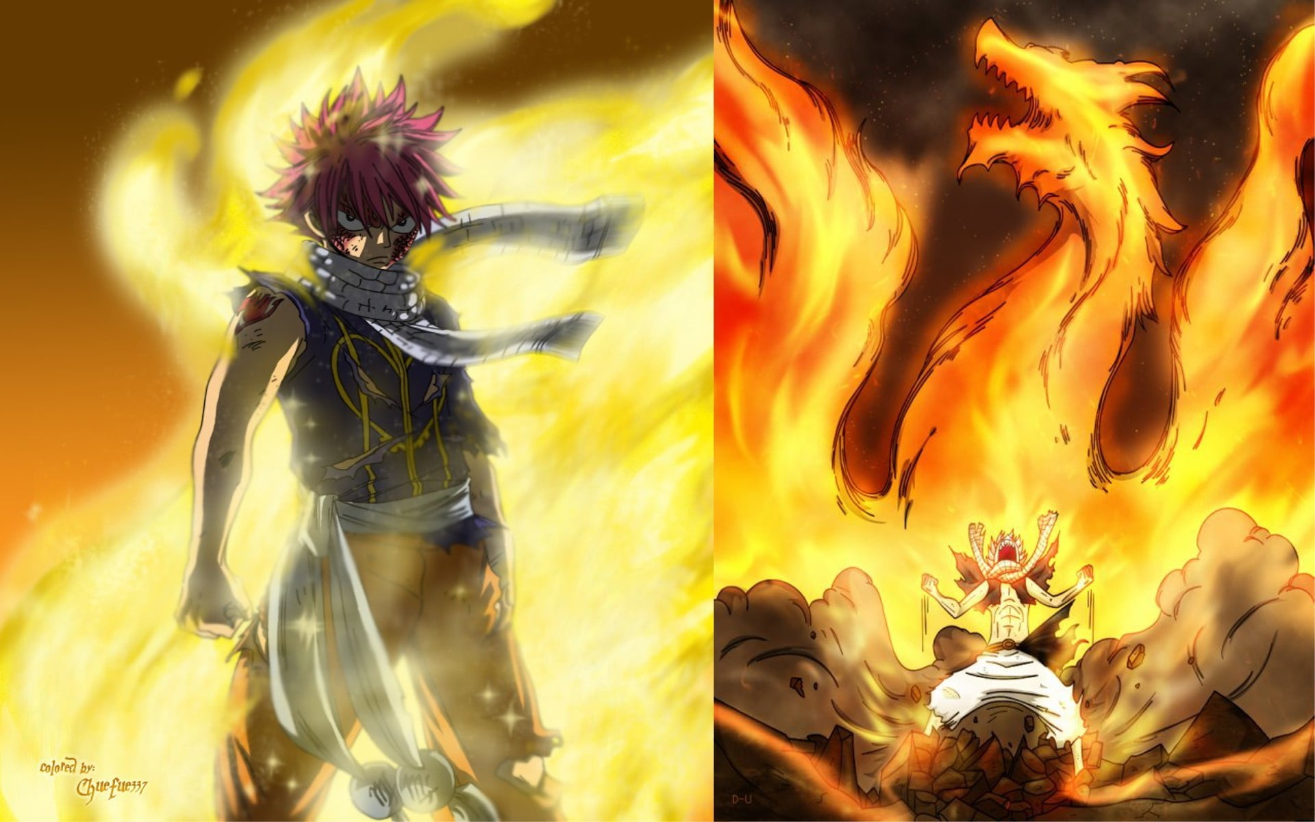 Natsu Dragneel Digital Wallpaper, Anime, Fairy Tail, - Fairy Tail Natsu Wallpaper Android , HD Wallpaper & Backgrounds