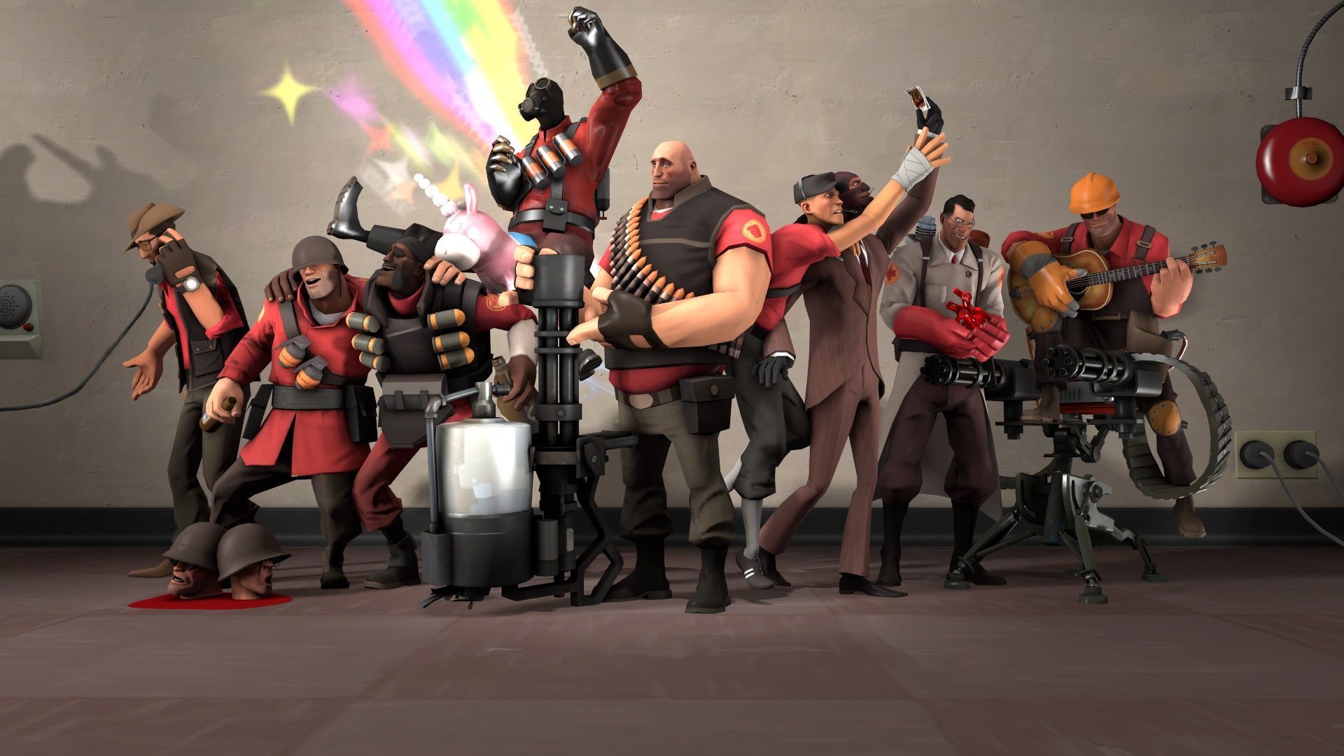 Team Fortress 2 Wallpaper - Team Fortress 2 Team , HD Wallpaper & Backgrounds