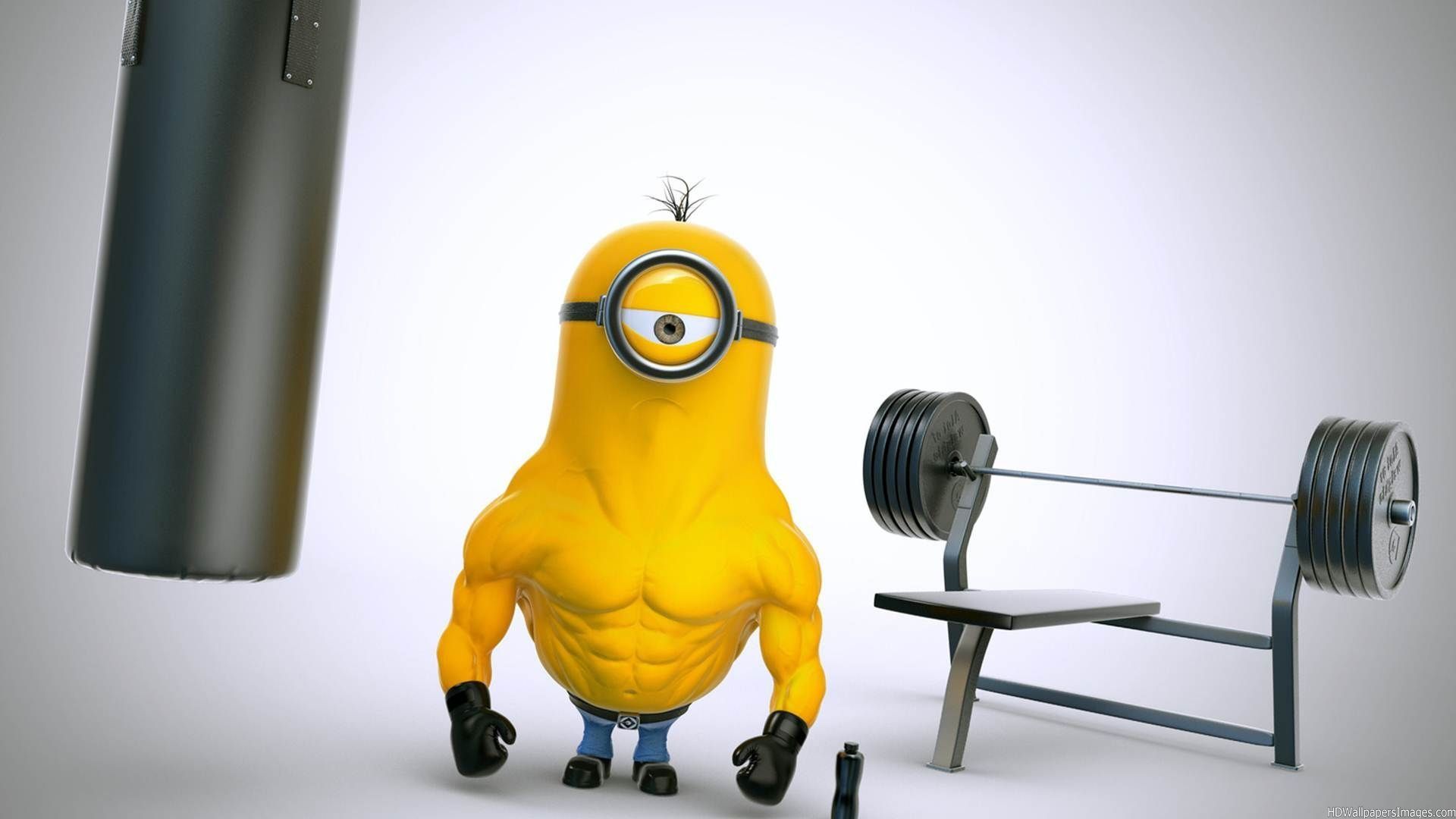 Minions Fitness Wallpaper » Walldevil , HD Wallpaper & Backgrounds