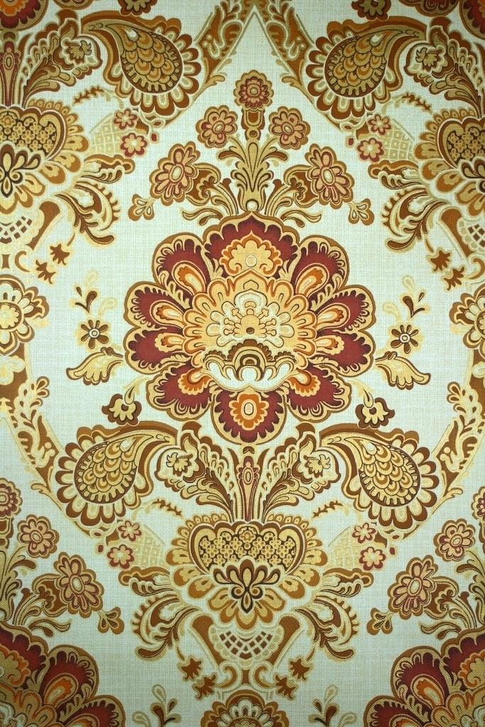 Brown And Gold Wallpaper Gold Damask Wallpaper Rash - Cream And Gold Damask , HD Wallpaper & Backgrounds