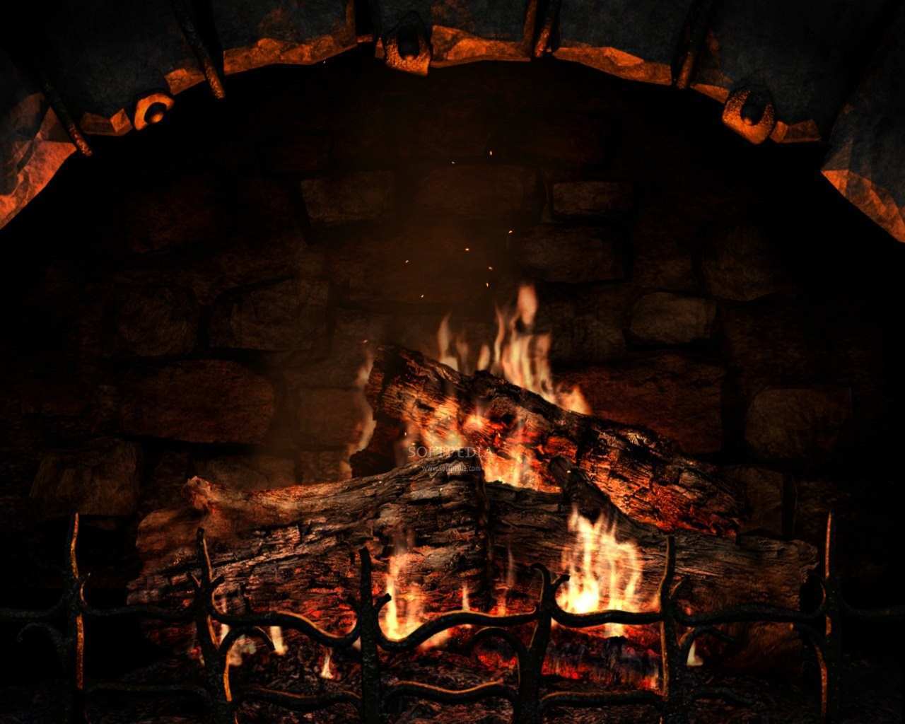 Fireplace Live Wallpaper Elegant Fireplace Wallpaper - Fireplace Screensaver , HD Wallpaper & Backgrounds