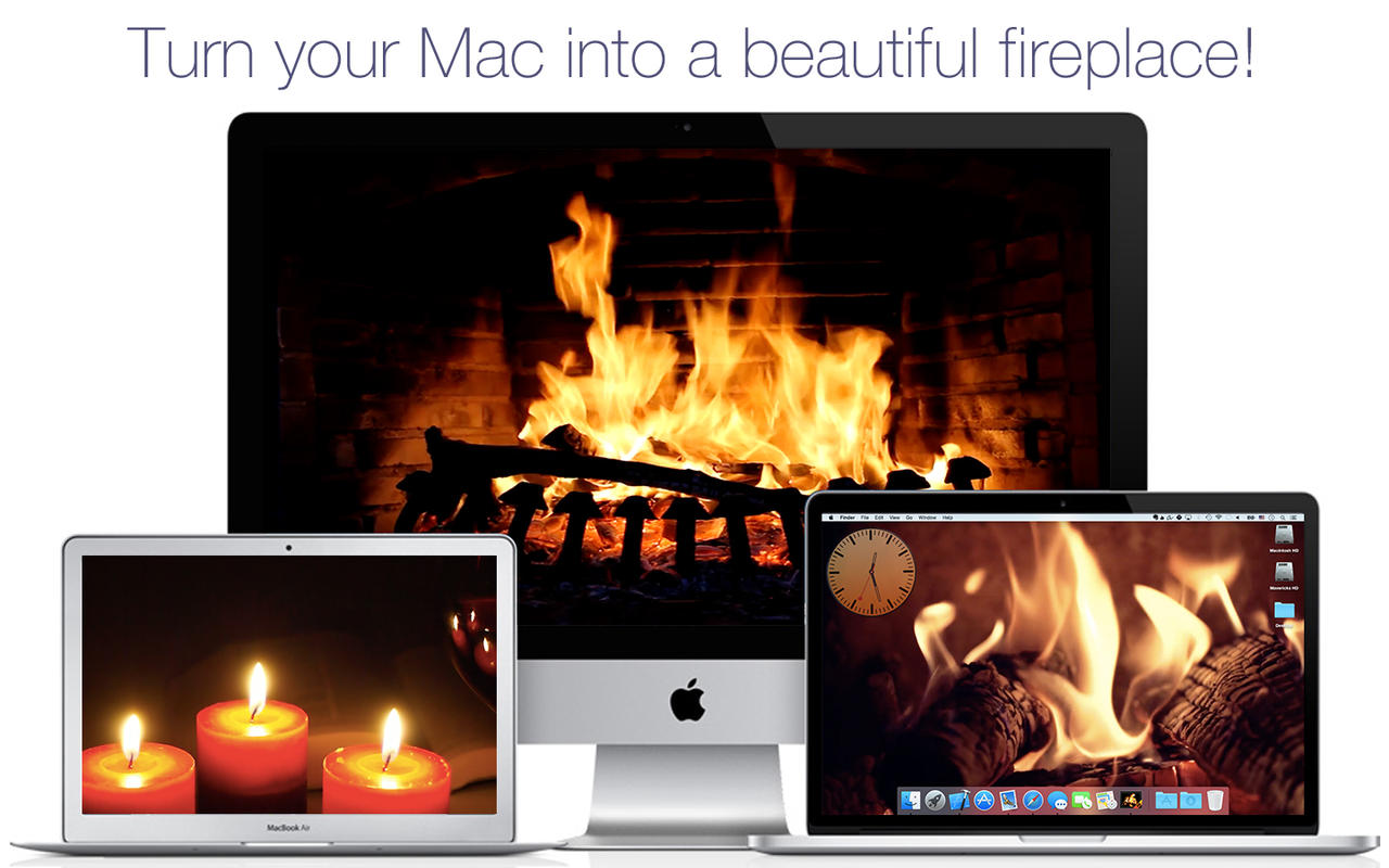 Fireplace Screensaver Wallpaper Hd With Relaxing Free