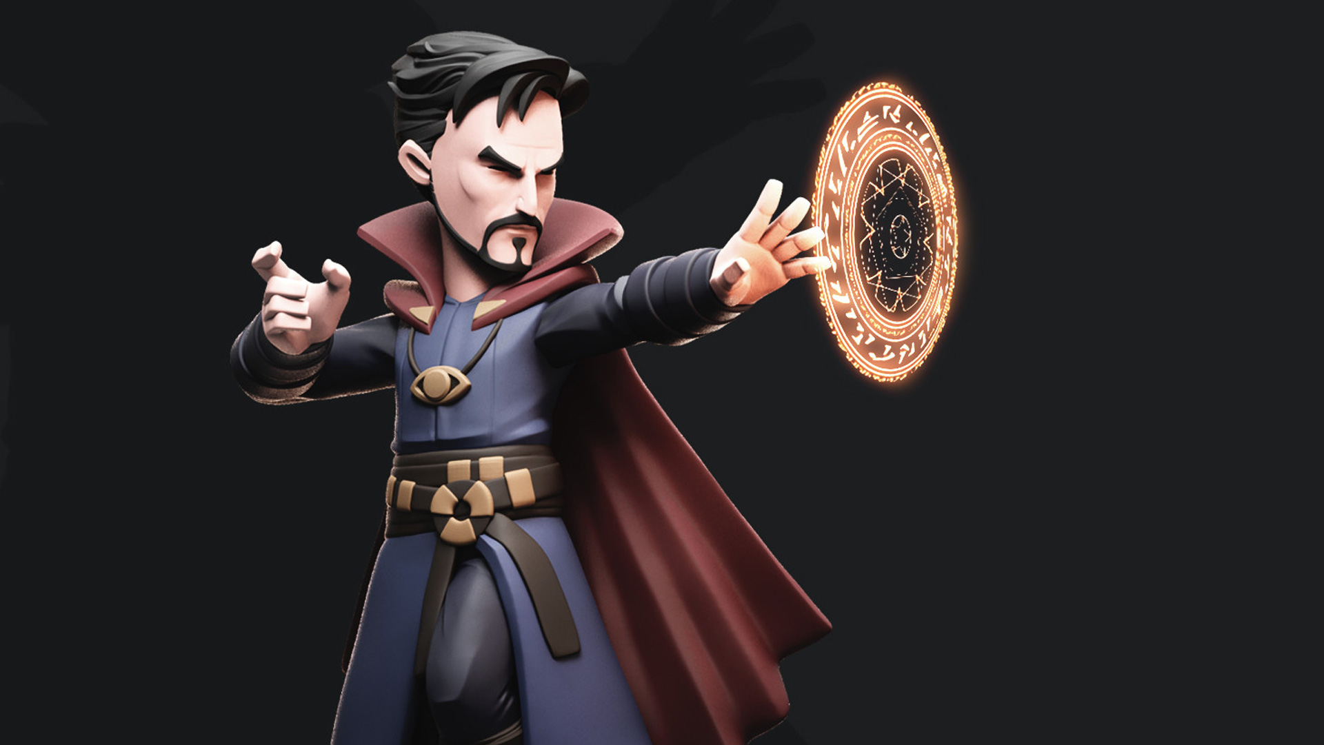 Doctor Strange 3d Avengers Infinity War - Dr Strange Wallpaper Cartoon , HD Wallpaper & Backgrounds