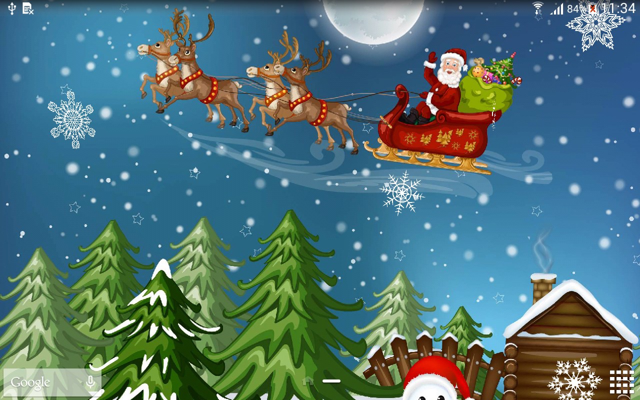 Christmas Live Wallpaper Android Apps On Google Play - Christmas Live Wallpaper Hd , HD Wallpaper & Backgrounds