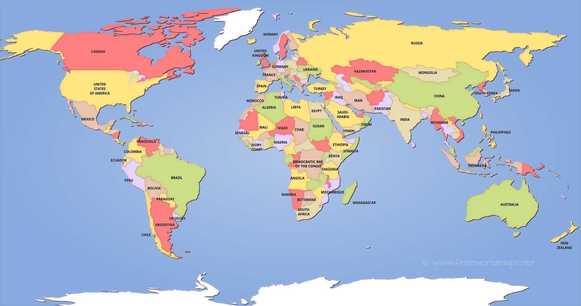 Unlabeled World Map Pdf Copy Blank World Map Hd Wallpapers - Political World Map 2019 , HD Wallpaper & Backgrounds