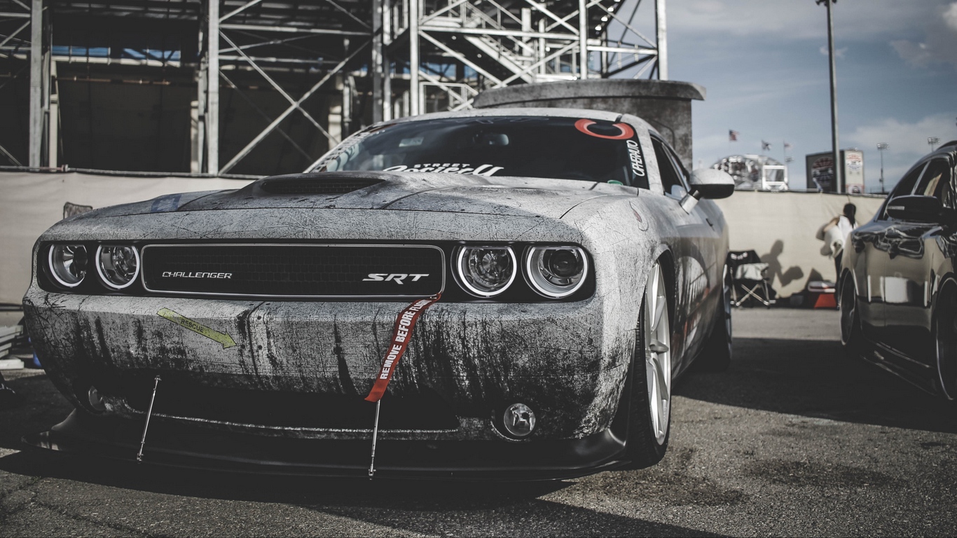 Wallpaper Dodge Challenger, Dodge, Challenger, Sports - Dodge Challenger Wallpaper 4k , HD Wallpaper & Backgrounds