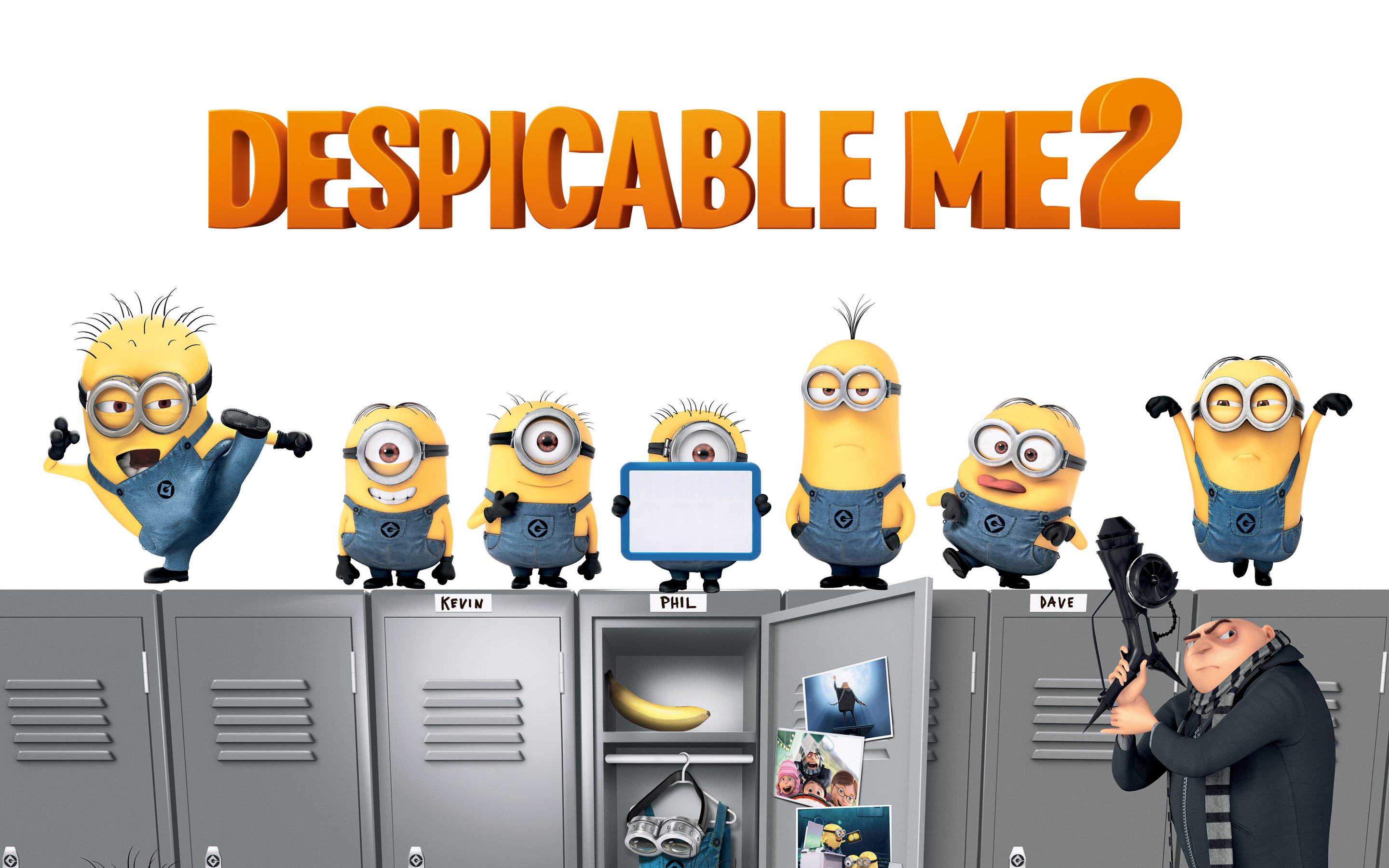 Minion, Despicable Me, Cartoons - Despicable Me 3 Names , HD Wallpaper & Backgrounds