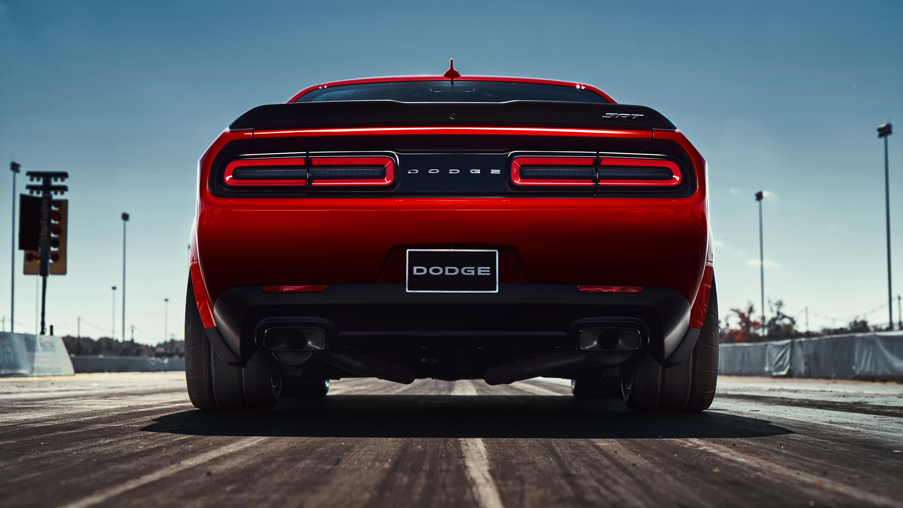 2018 Dodge Challenger Srt Demon - 2019 Challenger Scat Pack Widebody , HD Wallpaper & Backgrounds