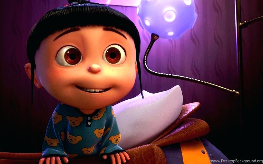 Despicable Me Wallpaper For Android Cute Cartoon Full - Despicable Me Agnes , HD Wallpaper & Backgrounds