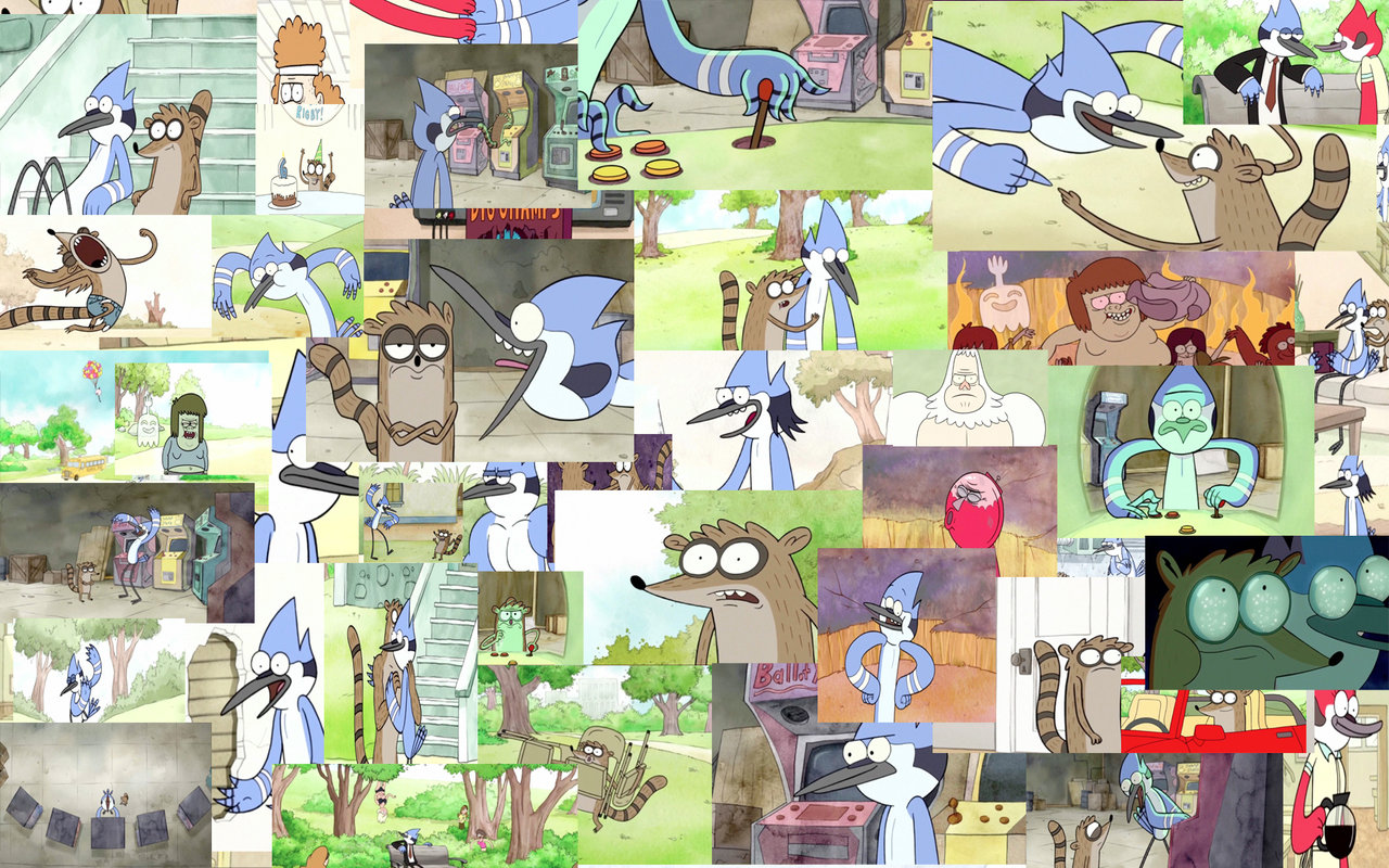 The Regular Show - Regular Show Background , HD Wallpaper & Backgrounds