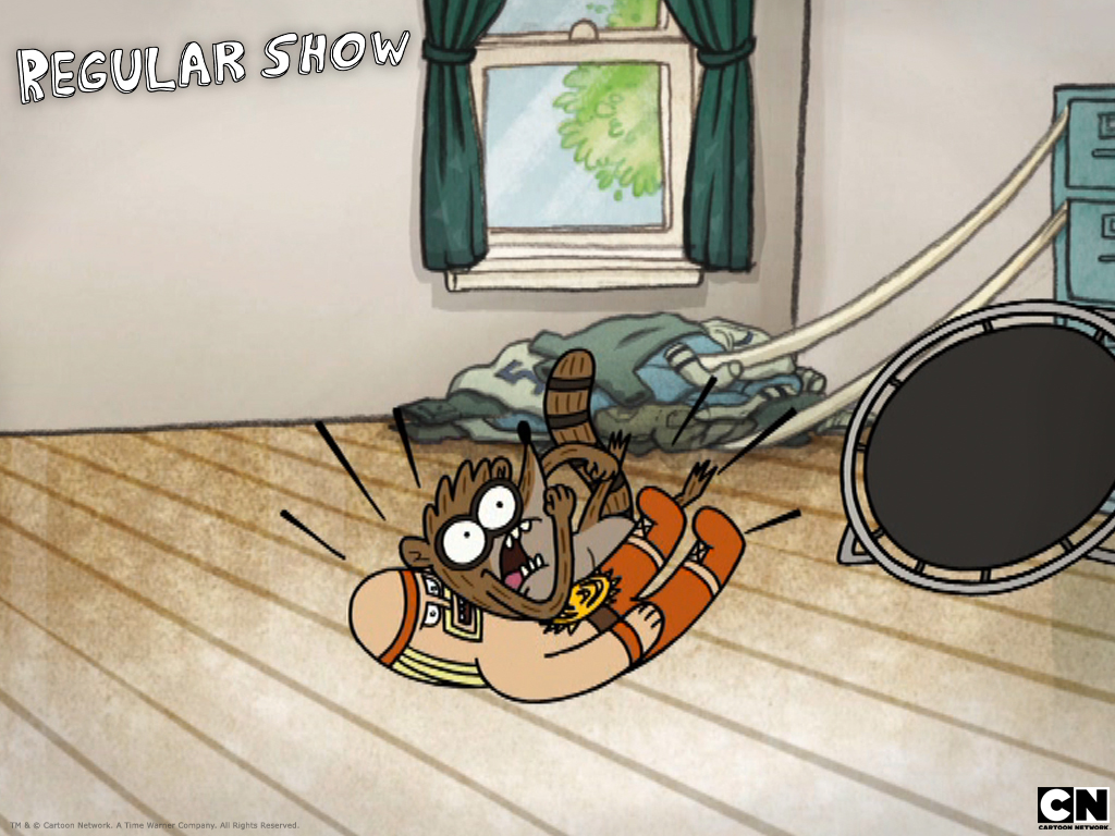 106 Images About On We Heart It - Regular Show Rigby Wrestling , HD Wallpaper & Backgrounds