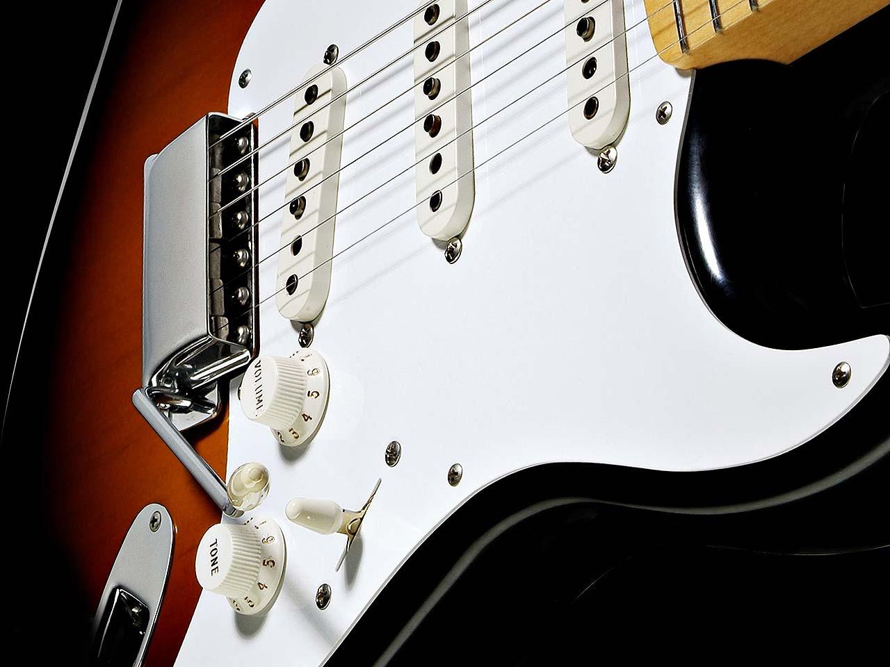 Gorgeous Electric Guitar Wallpaper - Fender Stratocaster , HD Wallpaper & Backgrounds