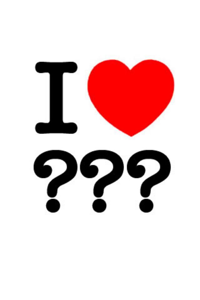 Iphone 4/4s - Love Question Mark , HD Wallpaper & Backgrounds