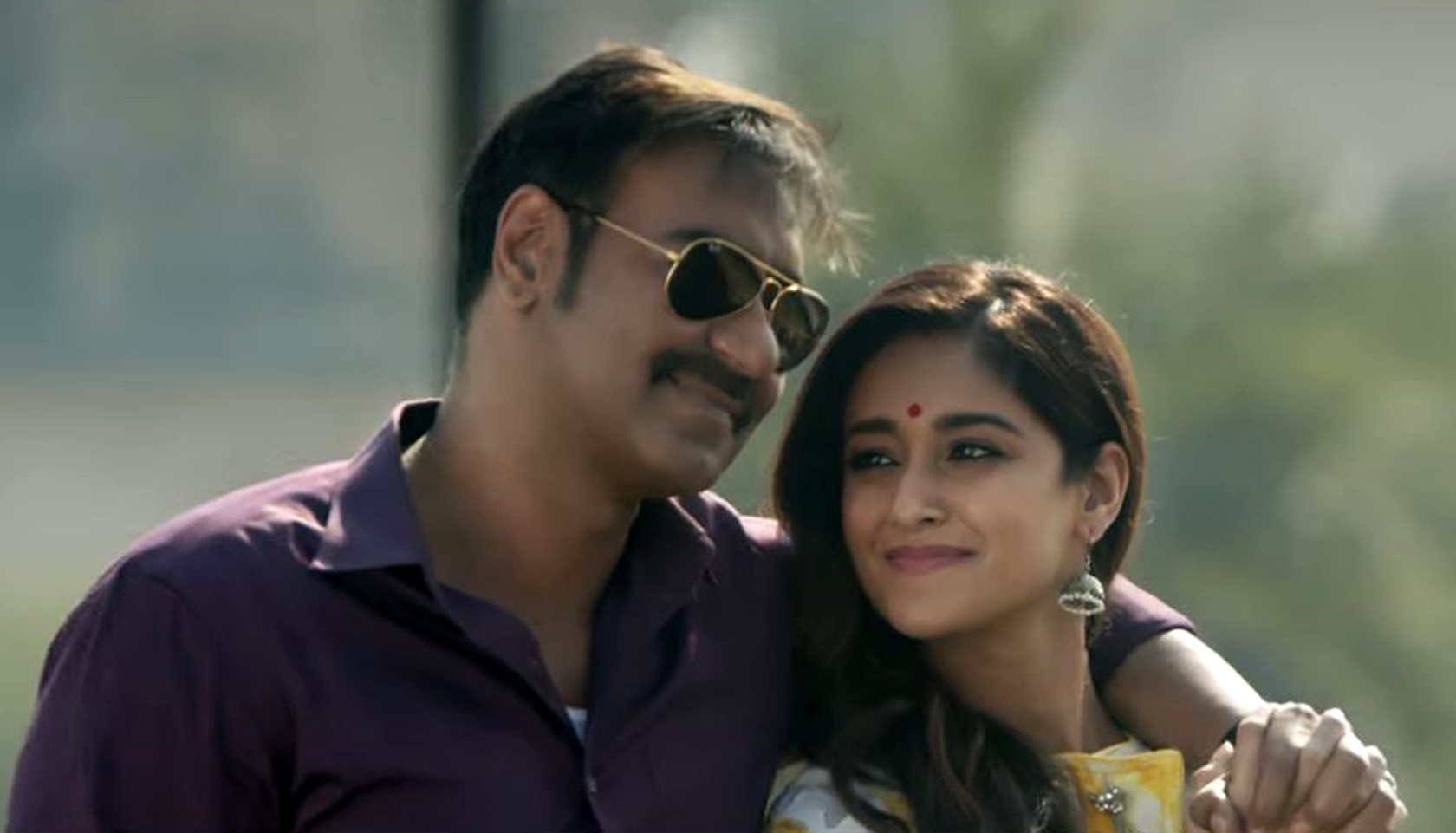 Ileana Dcruz With Ajay Devgan In Raid Movie Wallpaper - Nit Khair Manga Raid , HD Wallpaper & Backgrounds