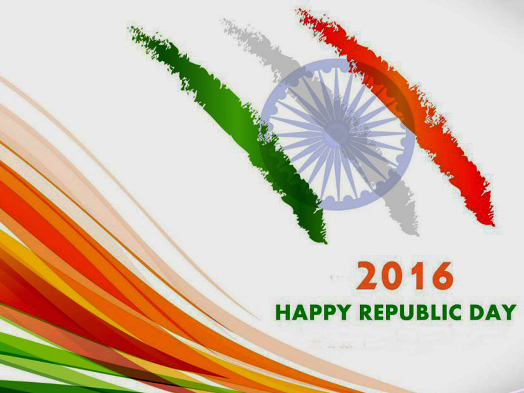 Happy Republic Day Image Download , HD Wallpaper & Backgrounds