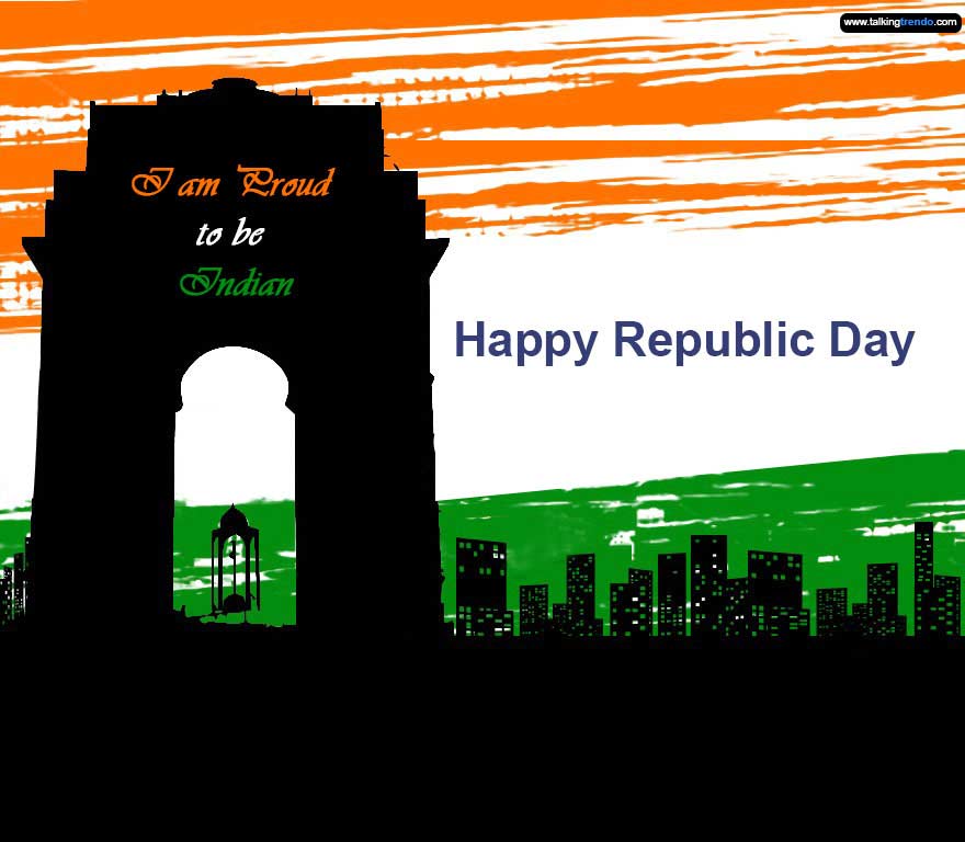 Happy Republic Day 2018 Wallpapers Download Latest - Happy Republic Day 2019 , HD Wallpaper & Backgrounds