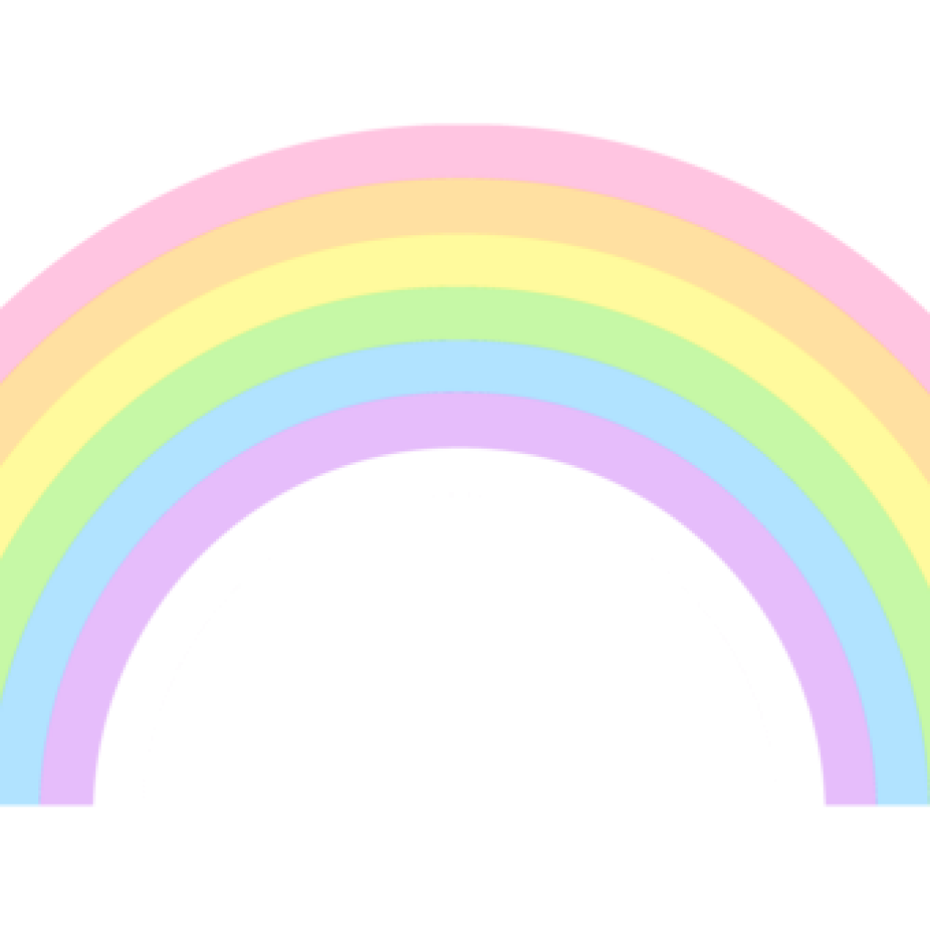 Rainbow Clipart Free Cute Pastel Rainbow Clip Art Free - Circle , HD Wallpaper & Backgrounds