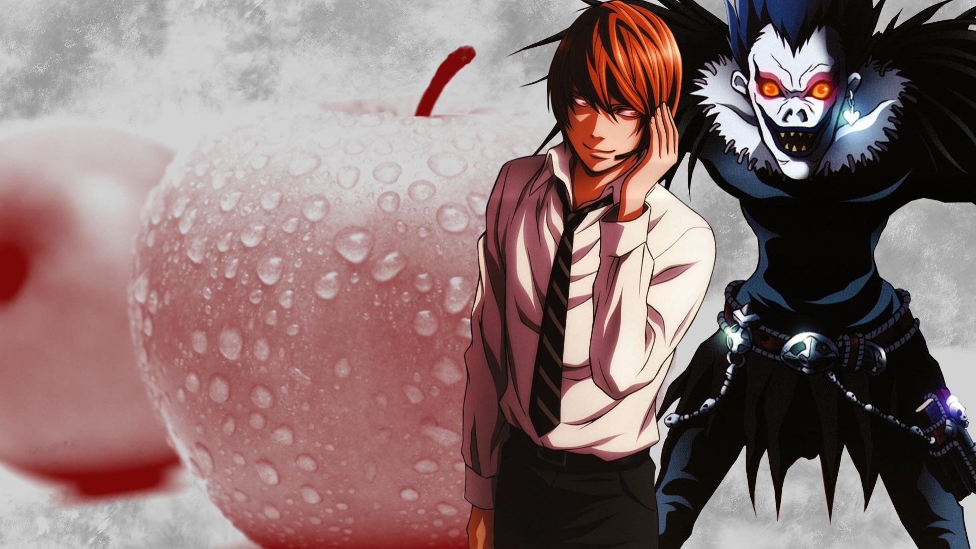 Awesome Light Yagami Free Background Id - Ryuk Death Note , HD Wallpaper & Backgrounds
