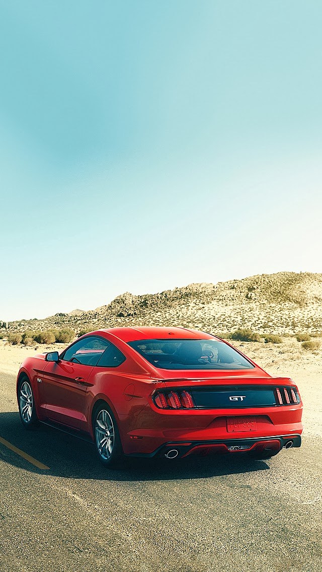 Ford Mustang Iphone Wallpaper - Ford Mustang 2015 Wallpaper Iphone , HD Wallpaper & Backgrounds