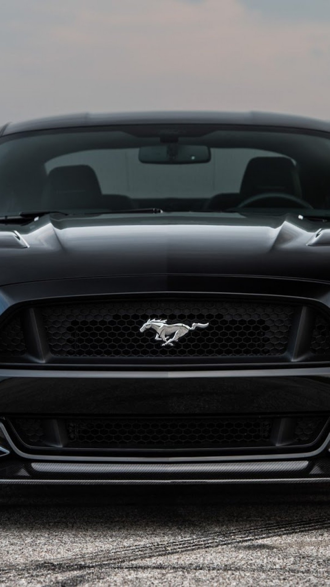 82 Mustang Iphone Wallpapers On Wallpaperplay - Mustang Gt 2019 Black , HD Wallpaper & Backgrounds