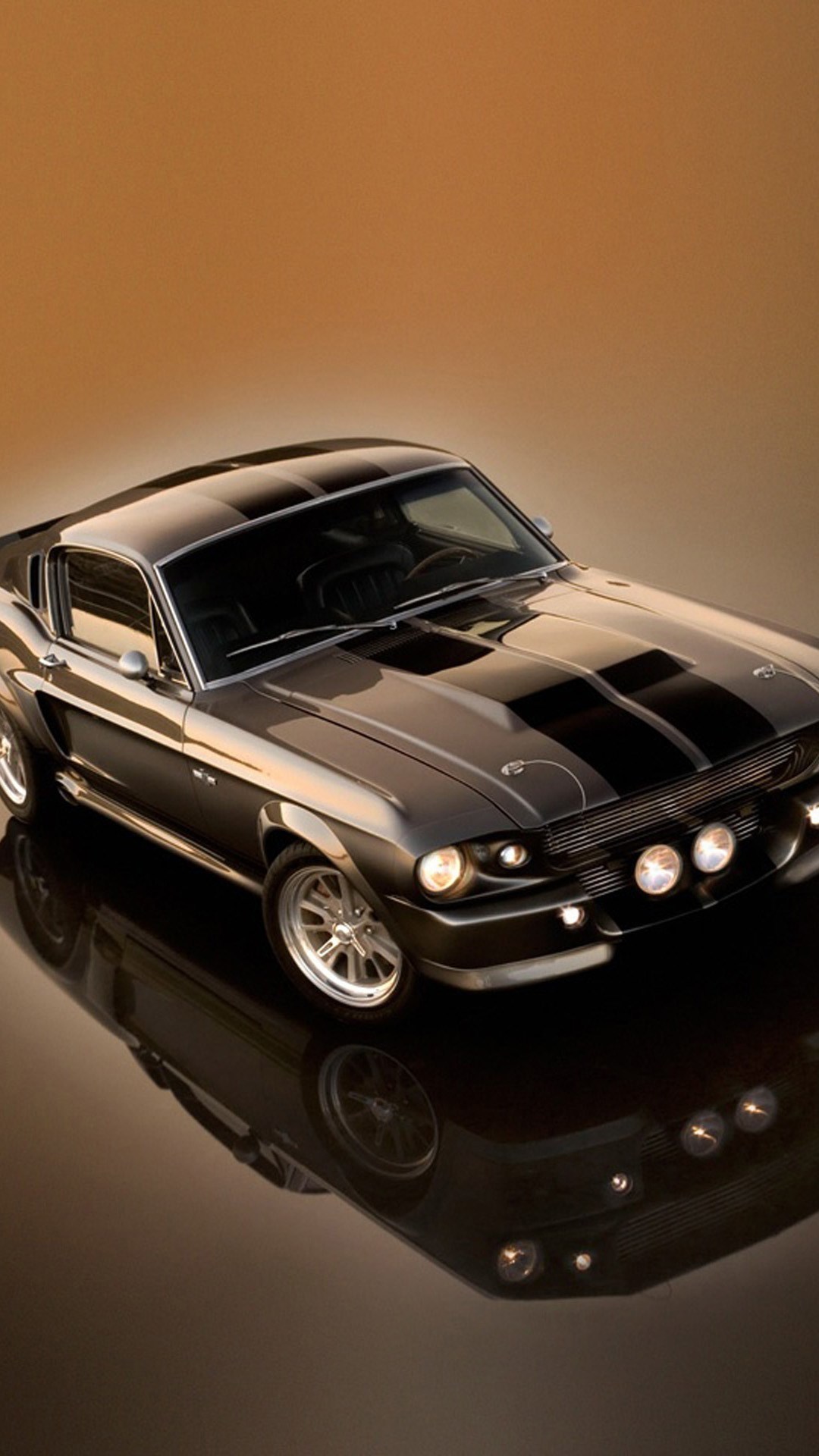 Mustang Iphone Wallpaper 76 Images Ford Shelby Gt500 - 1967 Mustang Shelby Gt500 Eleanor Gone In 60 Seconds , HD Wallpaper & Backgrounds