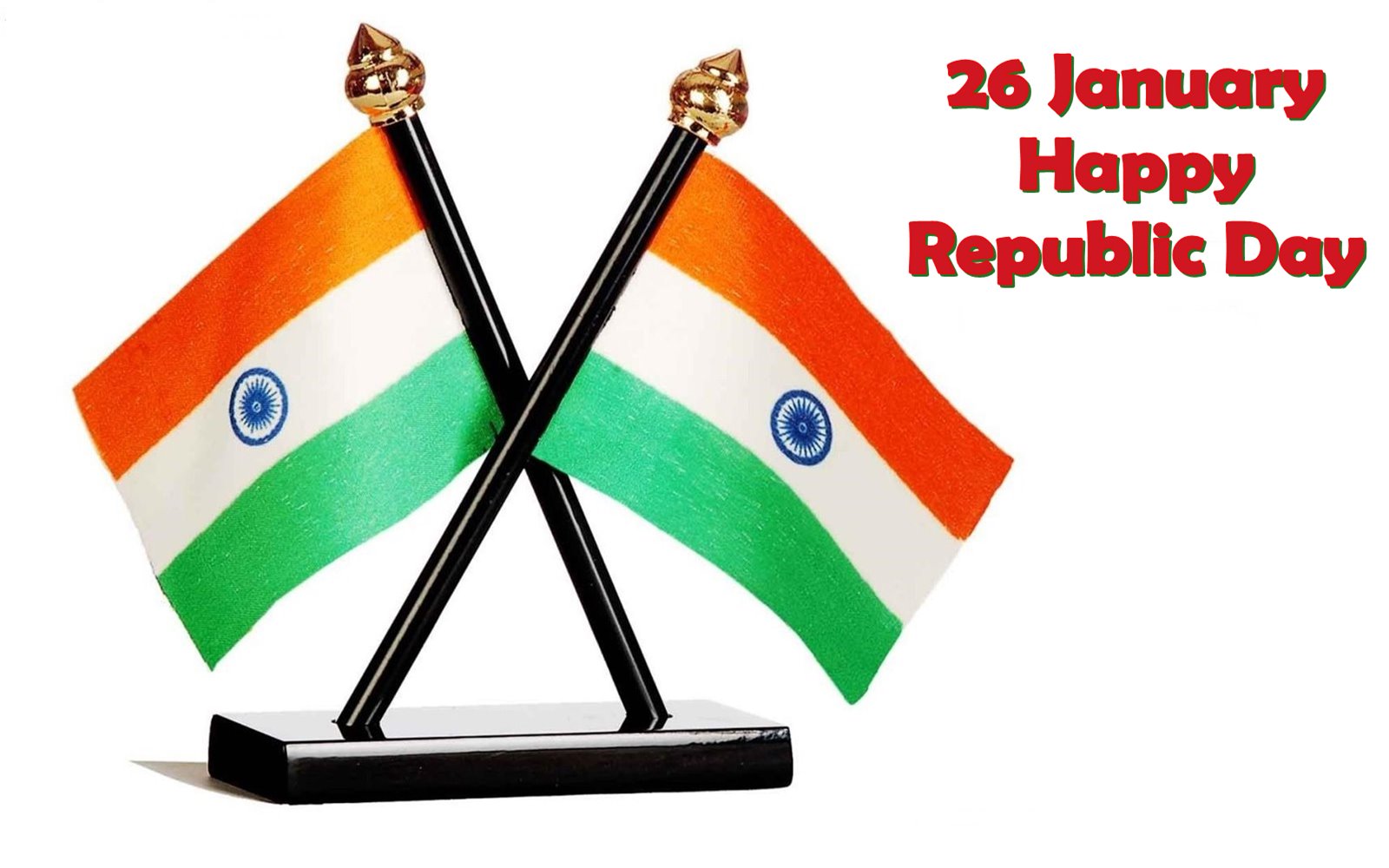 26 January Happy Republic Day Tiranga Flag Wallpapers - Happy Republic Day Flag , HD Wallpaper & Backgrounds