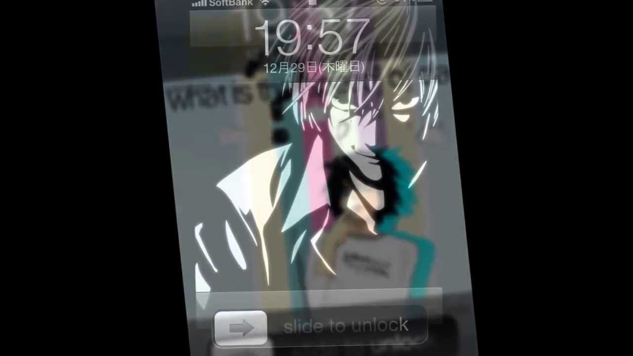 【iphone / Ipod】 Death Note Wallpaper 【customize】 - R Death Note , HD Wallpaper & Backgrounds