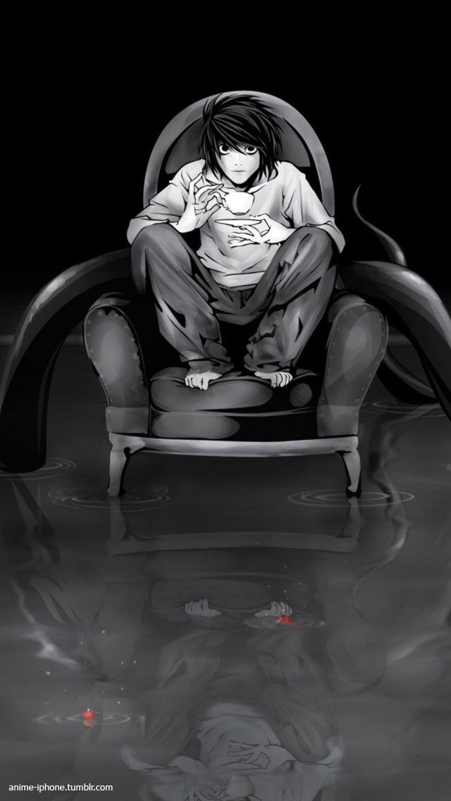 Death Note L Iphone Wallpaper - It's Okay To Lose People But Never Lose Yourself , HD Wallpaper & Backgrounds