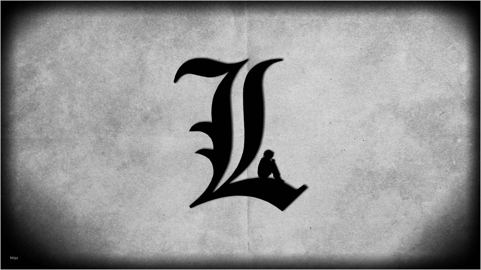 Death Note L Wallpaper Unique Wallpapers Hd Death Note - Death Note L Background , HD Wallpaper & Backgrounds