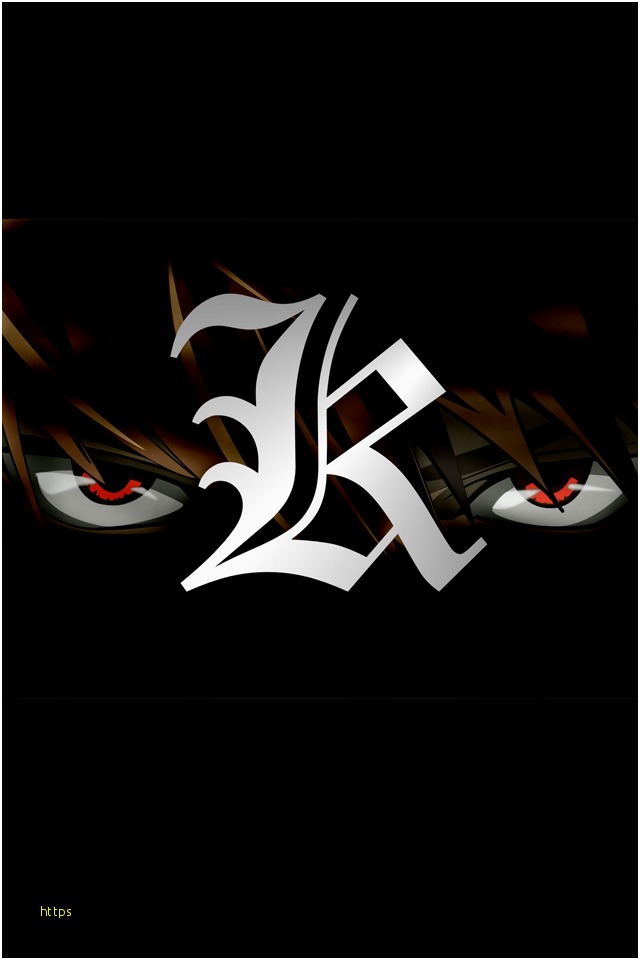 Death Note Iphone Wallpaper New Death Note Iphone Wallpapers - Kira Death Note Logo , HD Wallpaper & Backgrounds