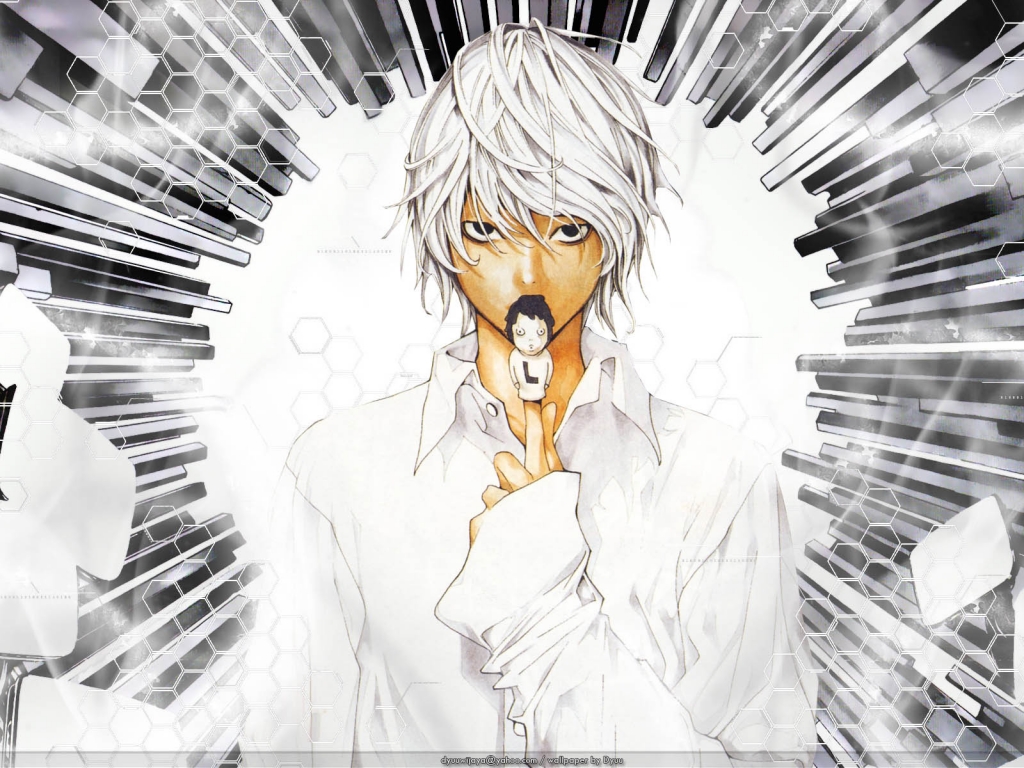 Death Note Near Subsumed By L - Near Death Note , HD Wallpaper & Backgrounds