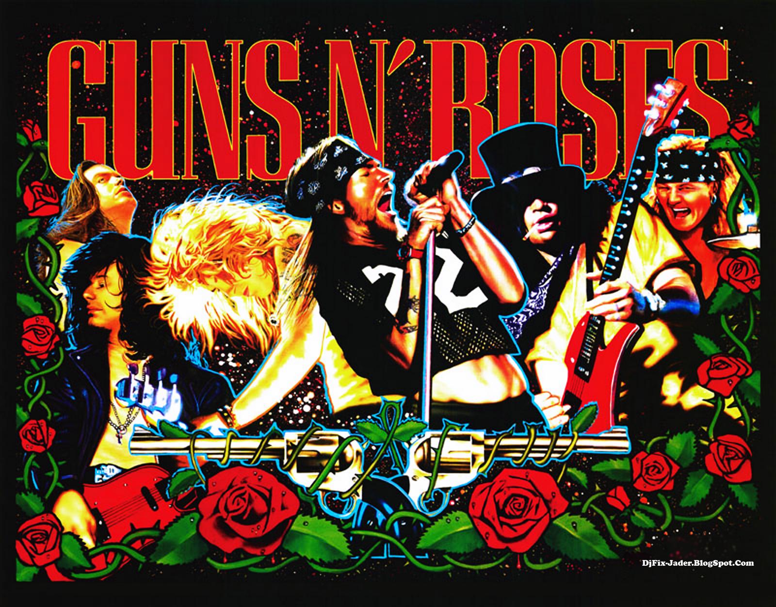 Wallpaper - Guns N Roses Pinball , HD Wallpaper & Backgrounds