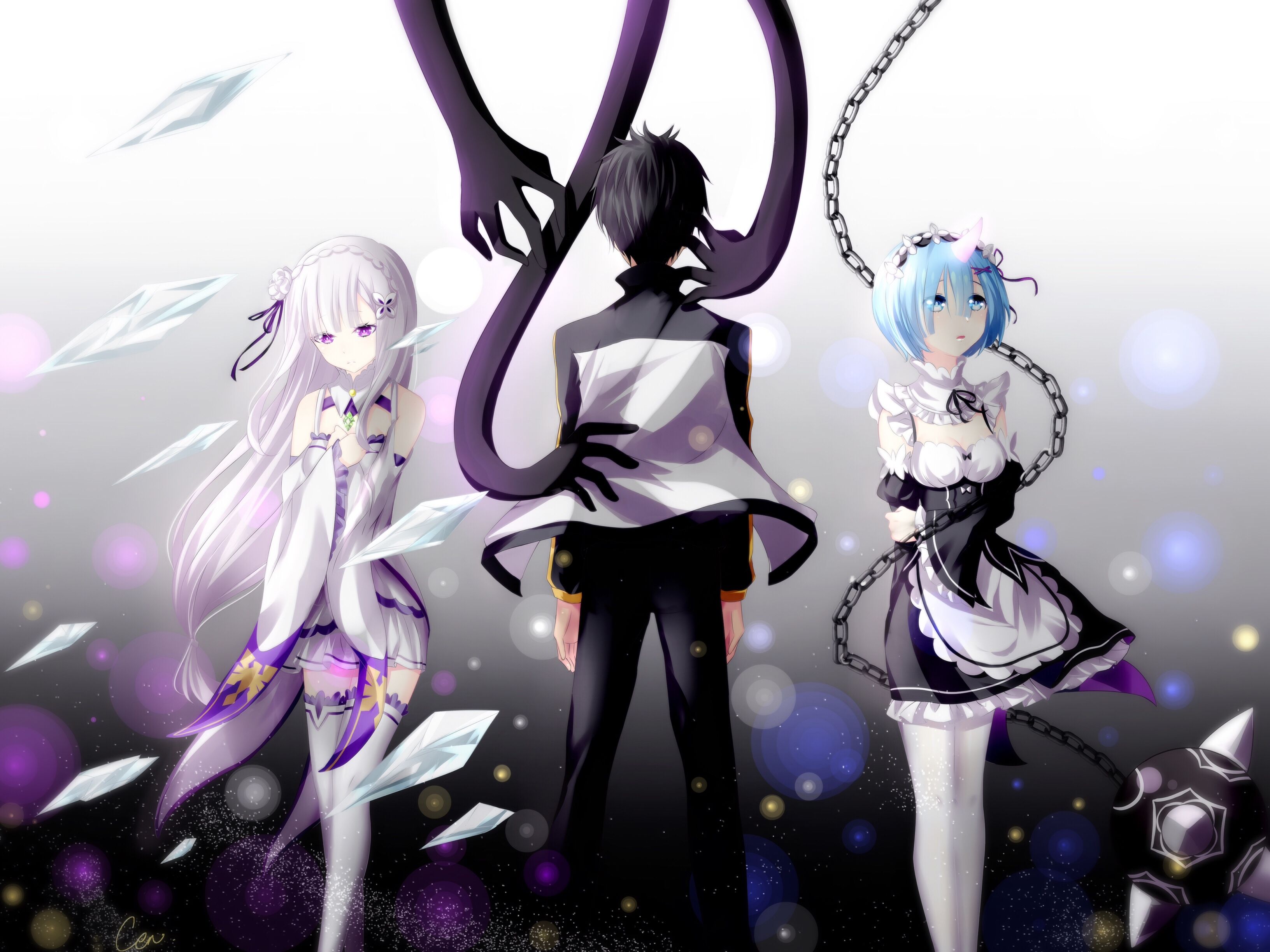 Rezero -starting Life In Another World - Myth & Roid Paradisus Paradoxum , HD Wallpaper & Backgrounds