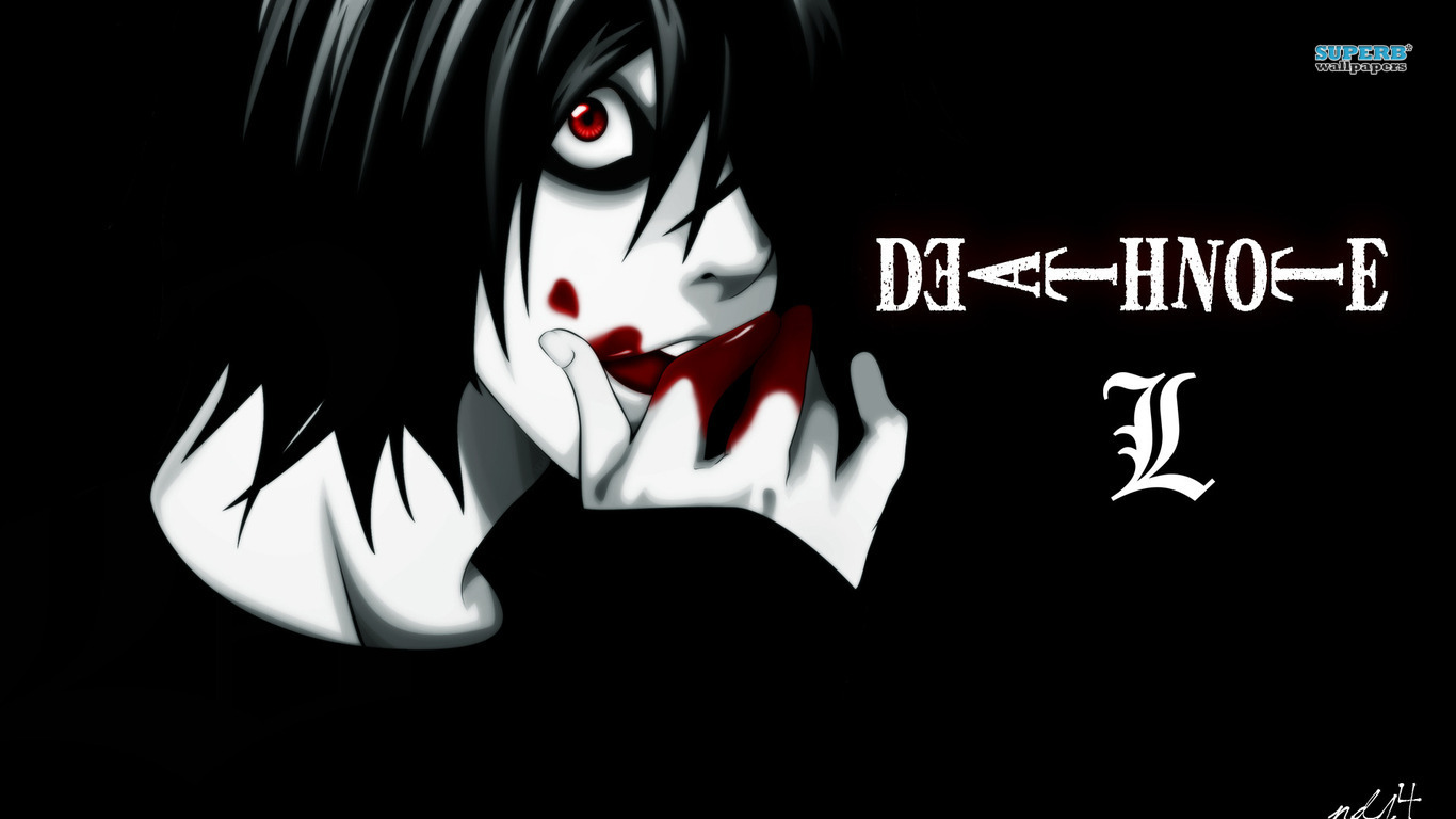 Anime Gore Death Note , HD Wallpaper & Backgrounds